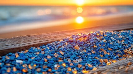 Fototapeta premium Coastal Sunset Jewels