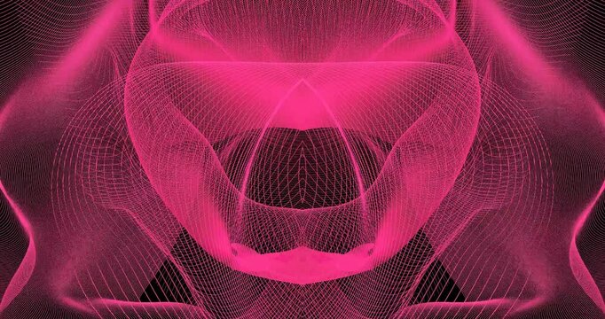 The alien red creature is ephemeral. A terrible transparent monster. The ghostly monster changes shape. Intelligence in the form of subtle matter.