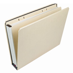 Closed File Organizer with Blank Pages for Office Use and Document Management
