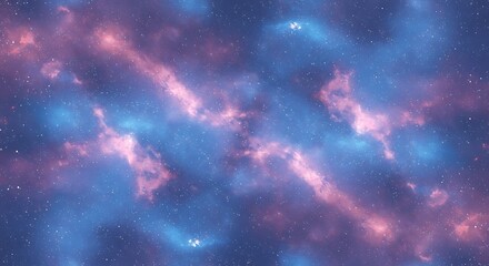 Fototapeta premium Cosmic Tapestry AI Generated