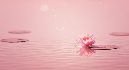 Obraz premium Roseate Reverie AI Generated