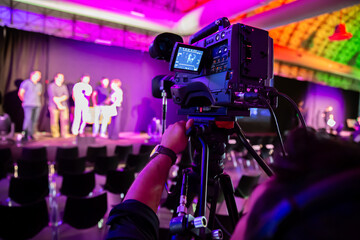 C&aacute;maras de televisi&oacute;n y video para eventos
