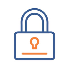 Padlock Icon Representing Security or Lock Icon Design