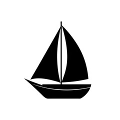 sailboat-vector-silhouette-on-white-background