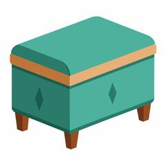 green wooden box