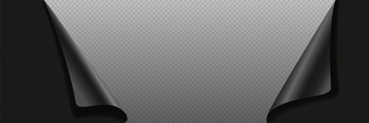 Modern paper luxury banner. Place for text.