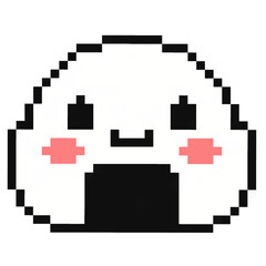 Pixel Art  style of food fruit and bakery for decorate