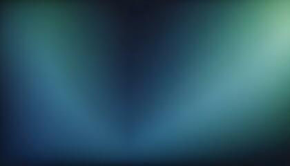 Fototapeta premium Gradient background with a blend of dark blue, light blue, and green colors, creating a smooth transition from top to bottom