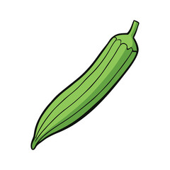 Okra-illustration-vector-design 