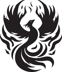 Phoenix illustration logo