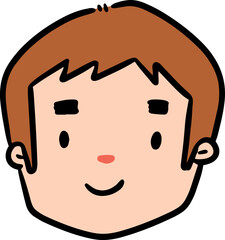 Illustration of man face
