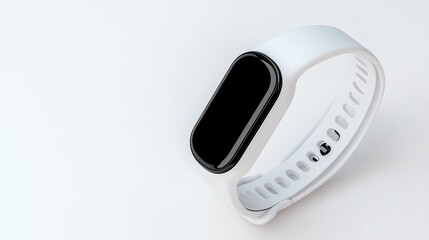 Sleek Contactless Thermometer with Minimalist White Design for Modern Health Use