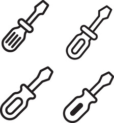 wrench and screwdriver