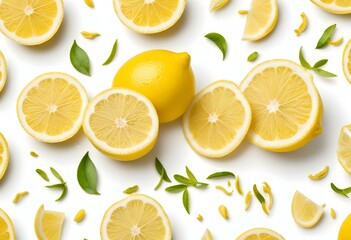 lemon zest isolated on white background