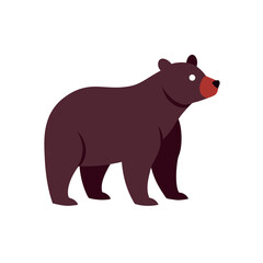 Fototapeta premium vector illustration of bear