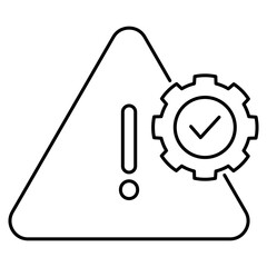 Risk Management Icon