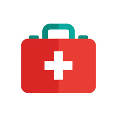 Obraz premium first aid kit isolated