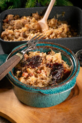Bigos - traditional Polish food.