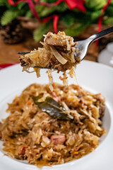 Bigos - traditional Polish food.