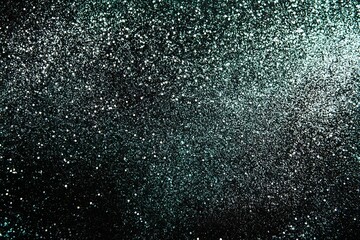 Fototapeta premium Black Glittery Texture with Sparkles – Elegant Dark Shimmer Design