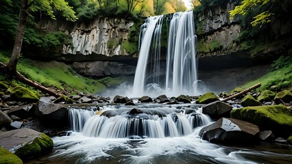 waterfall in the forest