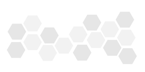 A Clean, High-Definition Vector-Based Design Illustrating the Interplay Between Molecular Structures and Hexagonal Geometry, Capturing the Essence of Modern Technological Evolution
