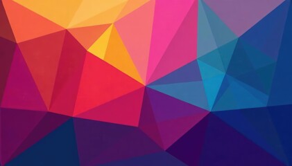 Obraz premium Repeating triangles form a vibrant geometric design , illustration, design