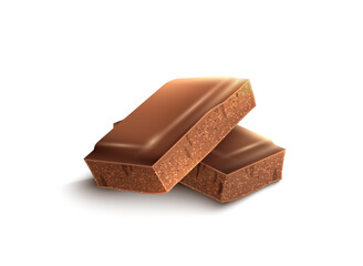 chocolate pieces