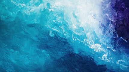 Fototapeta premium Gradient blend from turquoise to violet with soft lighting from top left