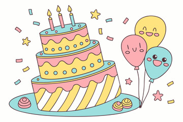 happy birthday cake