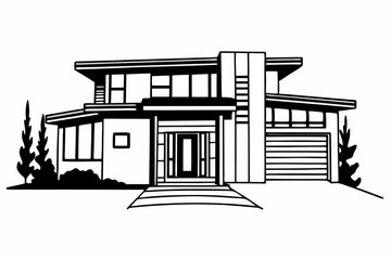 vector illustration of a building