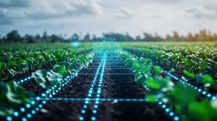 An AI powered system improving agricultural yield prediction by analyzing crop data, AI-assisted weather forecasting, and real-time irrigation monitoring for better farm management