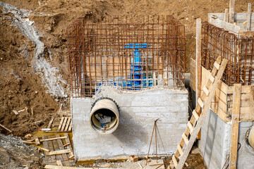 rehabilitation of the city's water supply system, restoration of the old water transport pipeline