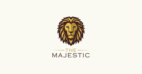 Majestic Lion King Logo