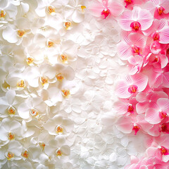 Celebration flowers digital backdrops, wedding backdrops, studio photography,Orchid flower,Tropical elegance,edding Backdrop,