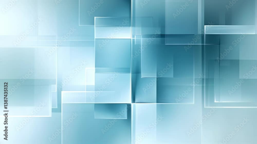 Poster Abstract surface on background in slow motion. Seamless loop.