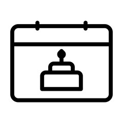 Fototapeta premium Birthday Date