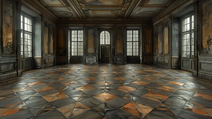 Fototapeta premium old abandoned house