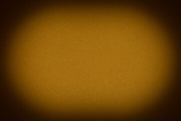 close up of blank dark brown flat sponge panel with shadowed border