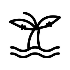 Coconut Tree Icon