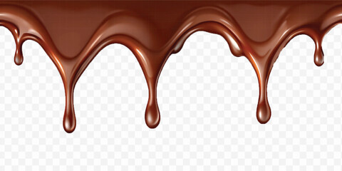 realistic liquid paint dripping down in different colour style isolated on white background