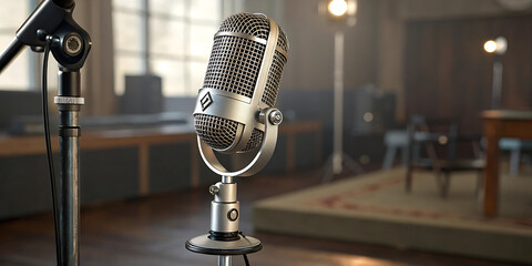 Microphone with Wire