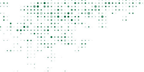 Light blue green vector layout with circle shapes. Blurred decorative design in abstract style with bubbles.