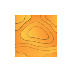 Abstract paper cut shape wave background