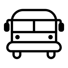 School Bus Icon