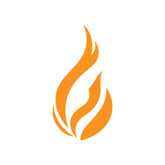 Fire logo design illustration and fire symbol
