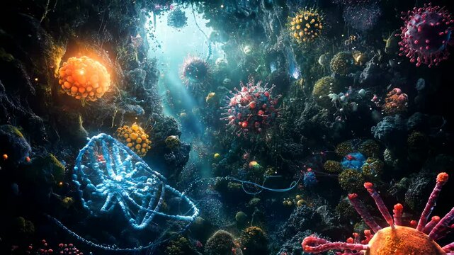 Exploring the Vibrant Microscopic World A Deep Dive into the Intricacies of Cellular Life and Organisms