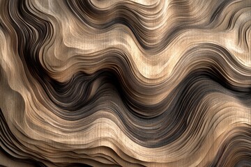 Abstract wavy wood grain