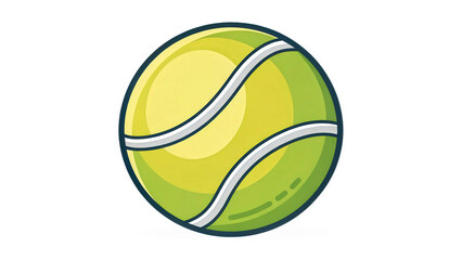 tennis ball vector illustration