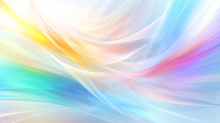 Obraz premium Fond texturé, flux de couleurs. Arc-en-ciel, coloré, irisé. Couleurs dégradés rose, violet et bleu. Argenté, holographique. Fond pour conception et création graphique.